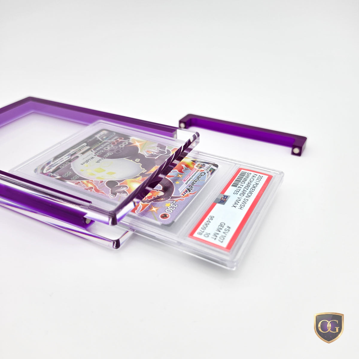 PSA 24mm Graded Card Acrylic Case Slab Display Protector Pokemon One Piece