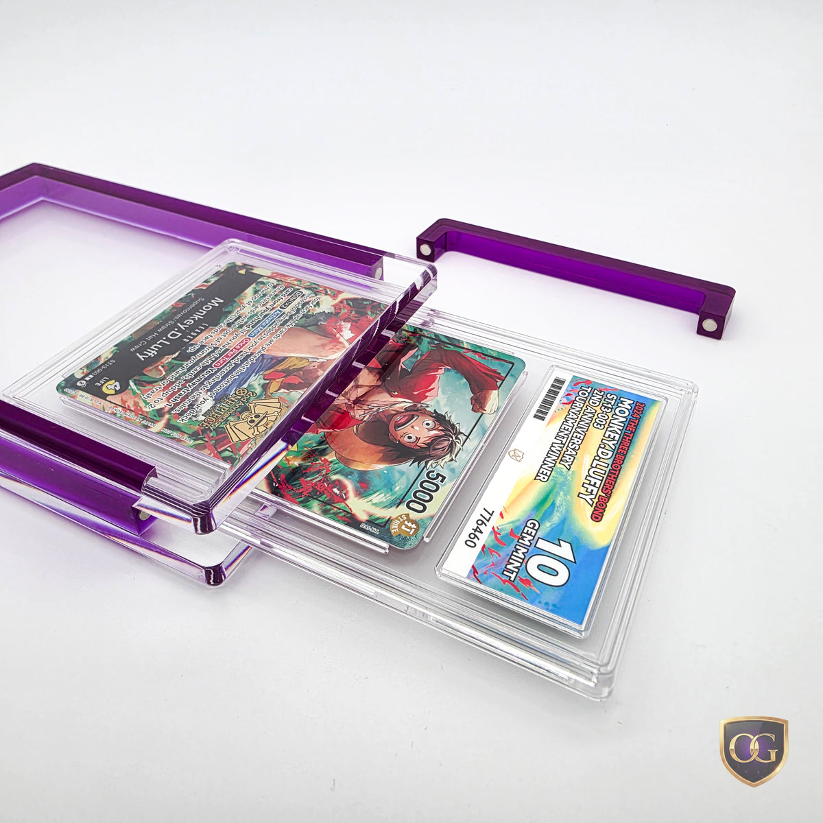 Ace 24mm Graded Card Acrylic Case Slab Display Protector Pokemon One Piece