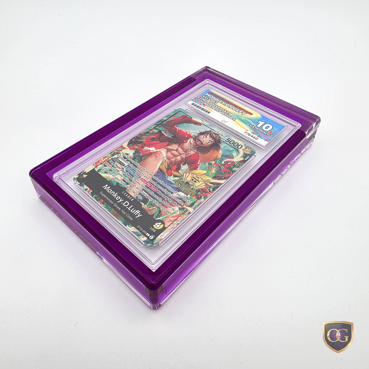 Ace 24mm Graded Card Acrylic Case Slab Display Protector Pokemon One Piece