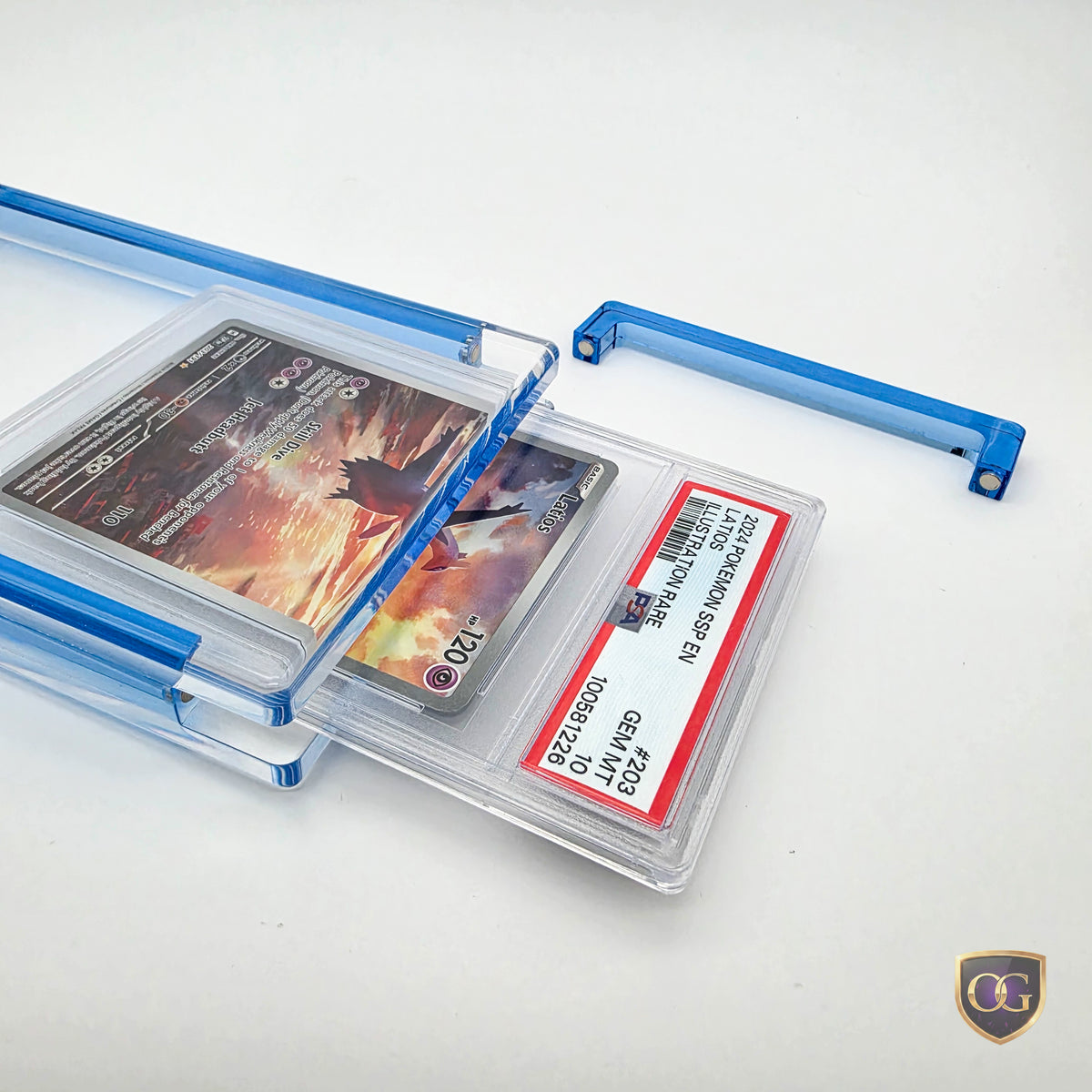 PSA 24mm Graded Card Acrylic Case Slab Display Protector Pokemon One Piece