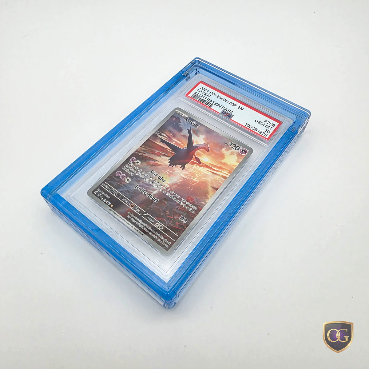 PSA 24mm Graded Card Acrylic Case Slab Display Protector Pokemon One Piece