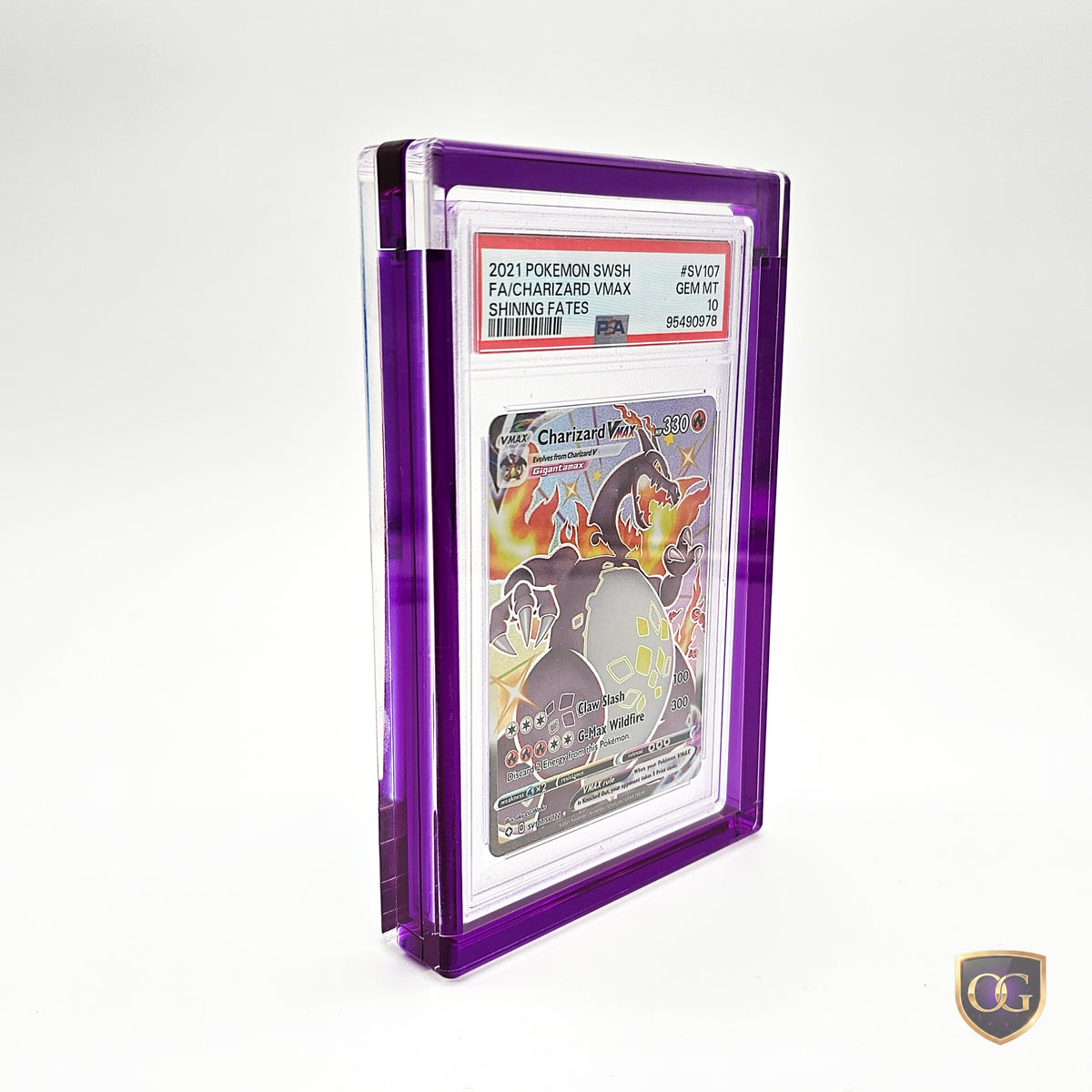 PSA 24mm Graded Card Acrylic Case Slab Display Protector Pokemon One Piece