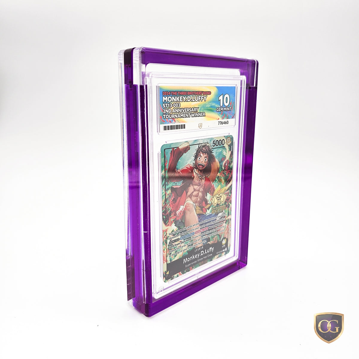 Ace 24mm Graded Card Acrylic Case Slab Display Protector Pokemon One Piece