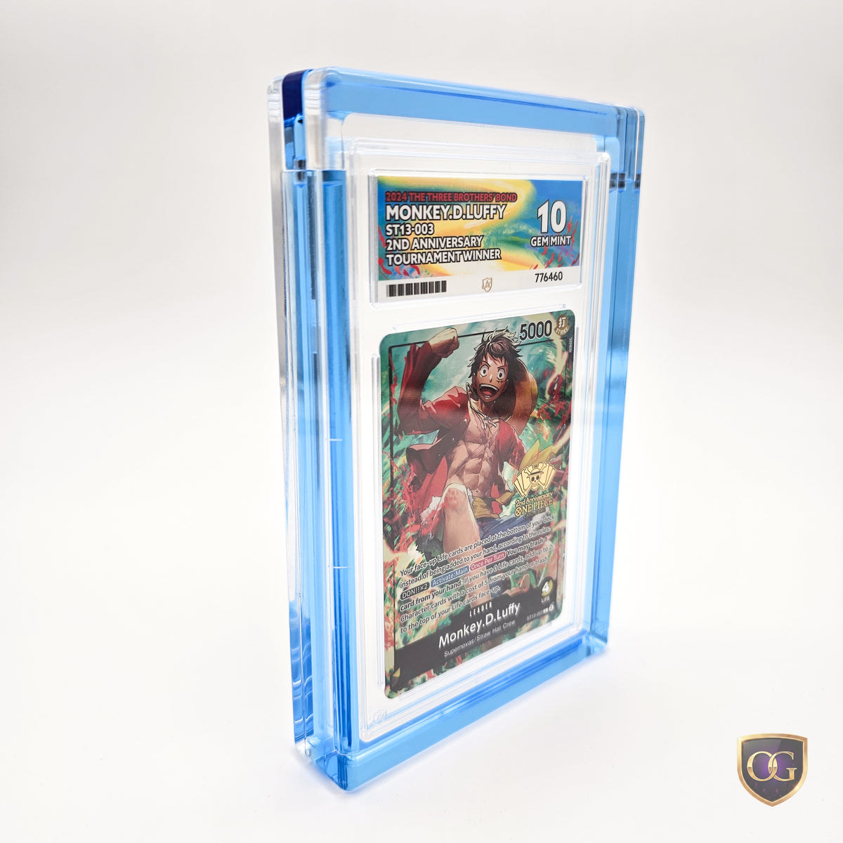 Ace 24mm Graded Card Acrylic Case Slab Display Protector Pokemon One Piece