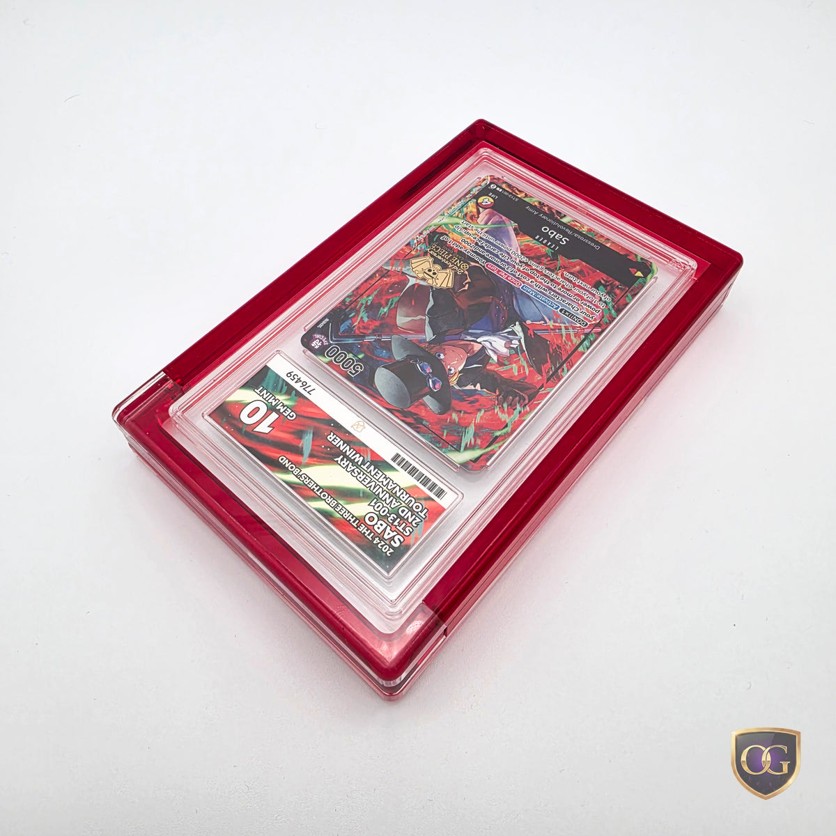 Ace 24mm Graded Card Acrylic Case Slab Display Protector Pokemon One Piece