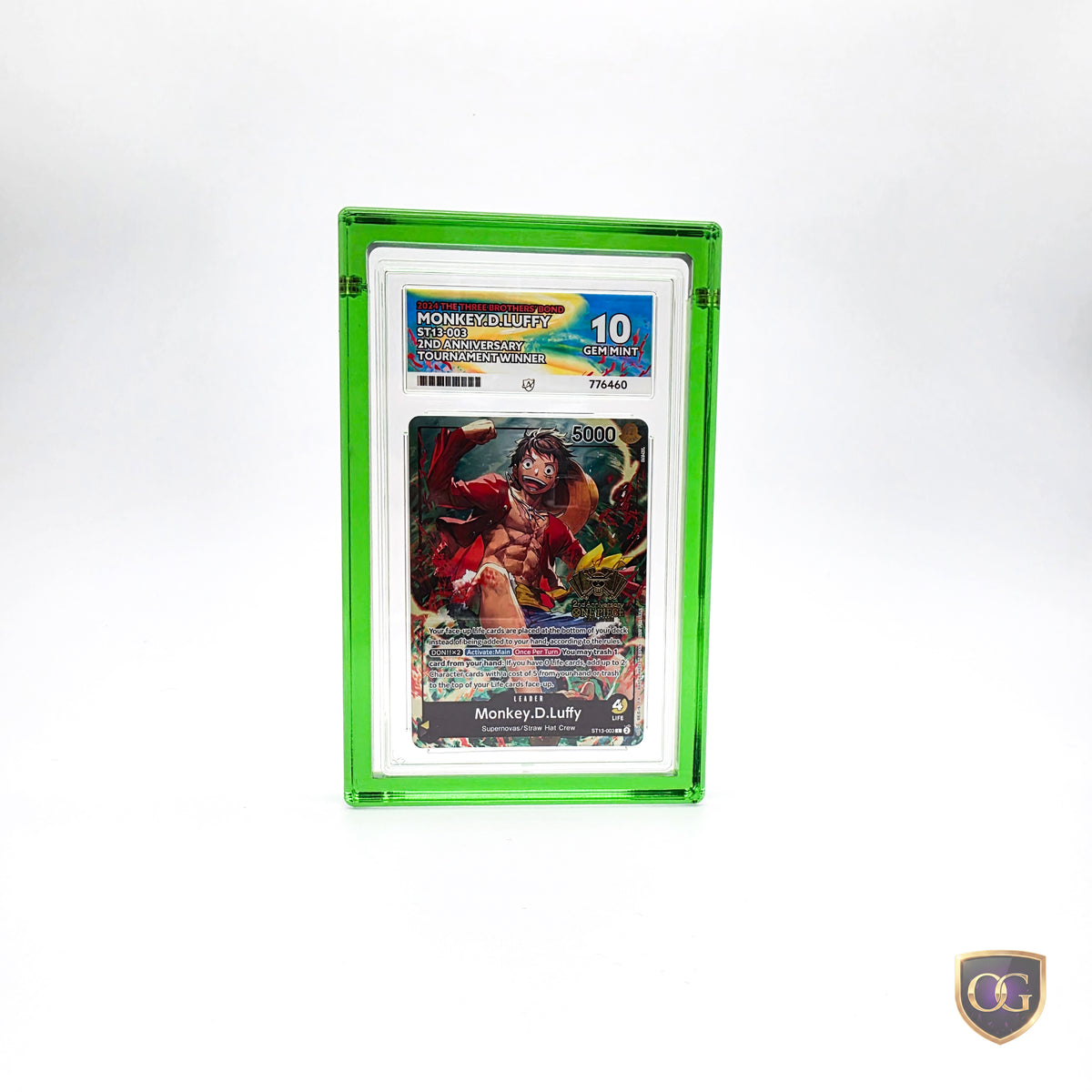 Ace 24mm Graded Card Acrylic Case Slab Display Protector Pokemon One Piece