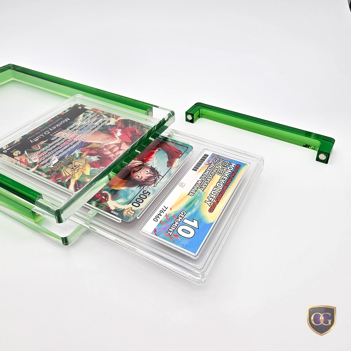 Ace 24mm Graded Card Acrylic Case Slab Display Protector Pokemon One Piece