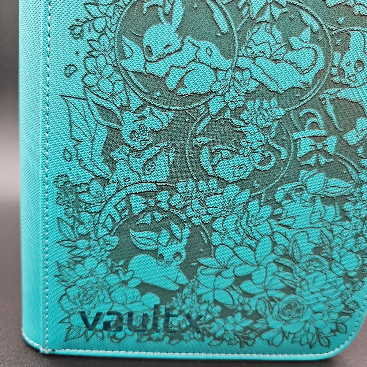 Eevee Custom Engraved Pokemon Binder | Umbreon Sylveon Eeveelution | Personalized Pokemon Trading Card Binder | TCG Collection Album