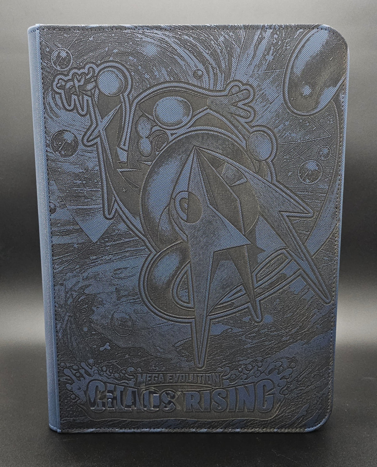 Greninja Chaos Rising Custom Engraved Pokemon Binder | Pokemon 151 Mewtwo | Personalized Pokemon Trading Card Binder | TCG Collection Album