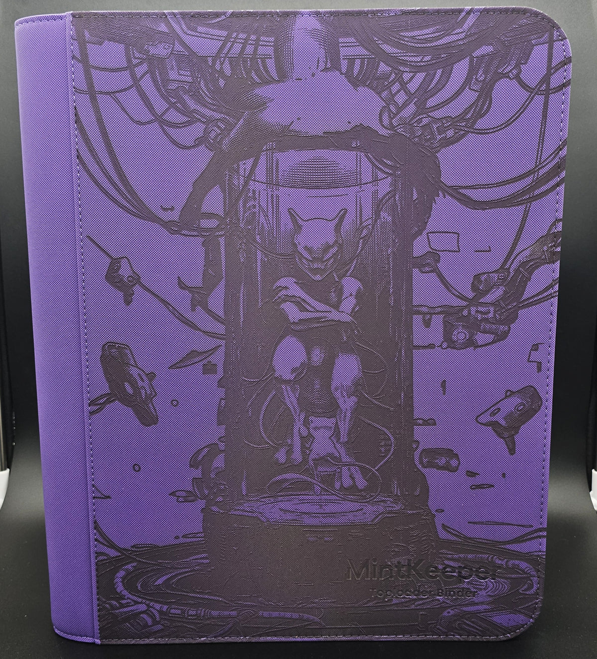 Mewtwo Mew Engraved Pokemon Binder | Pokemon 151 Pikachu Mewtube Charizard | Pokemon Trading Card Binder | TCG Collection Album