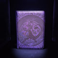 Mewtwo Engraved Pokemon Binder | Cute Mew Pikachu Charizard Design | Pokemon Trading Card Binder | TCG Collection Album