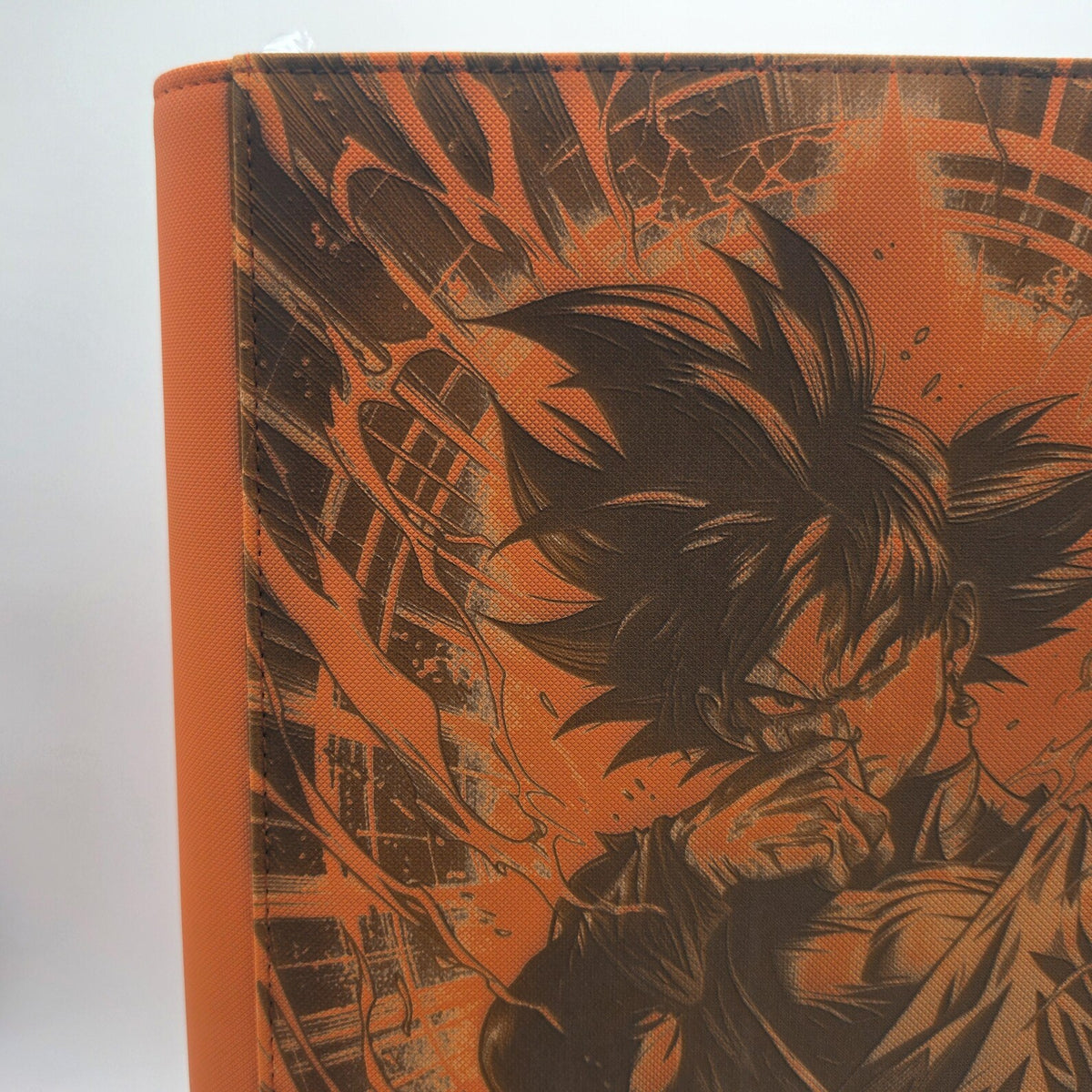 Goku Custom Engraved Dragon Ball Binder | Dragon Ball Super Vegeta Design Personalized Dragon Ball Trading Card Binder TCG Collection Album
