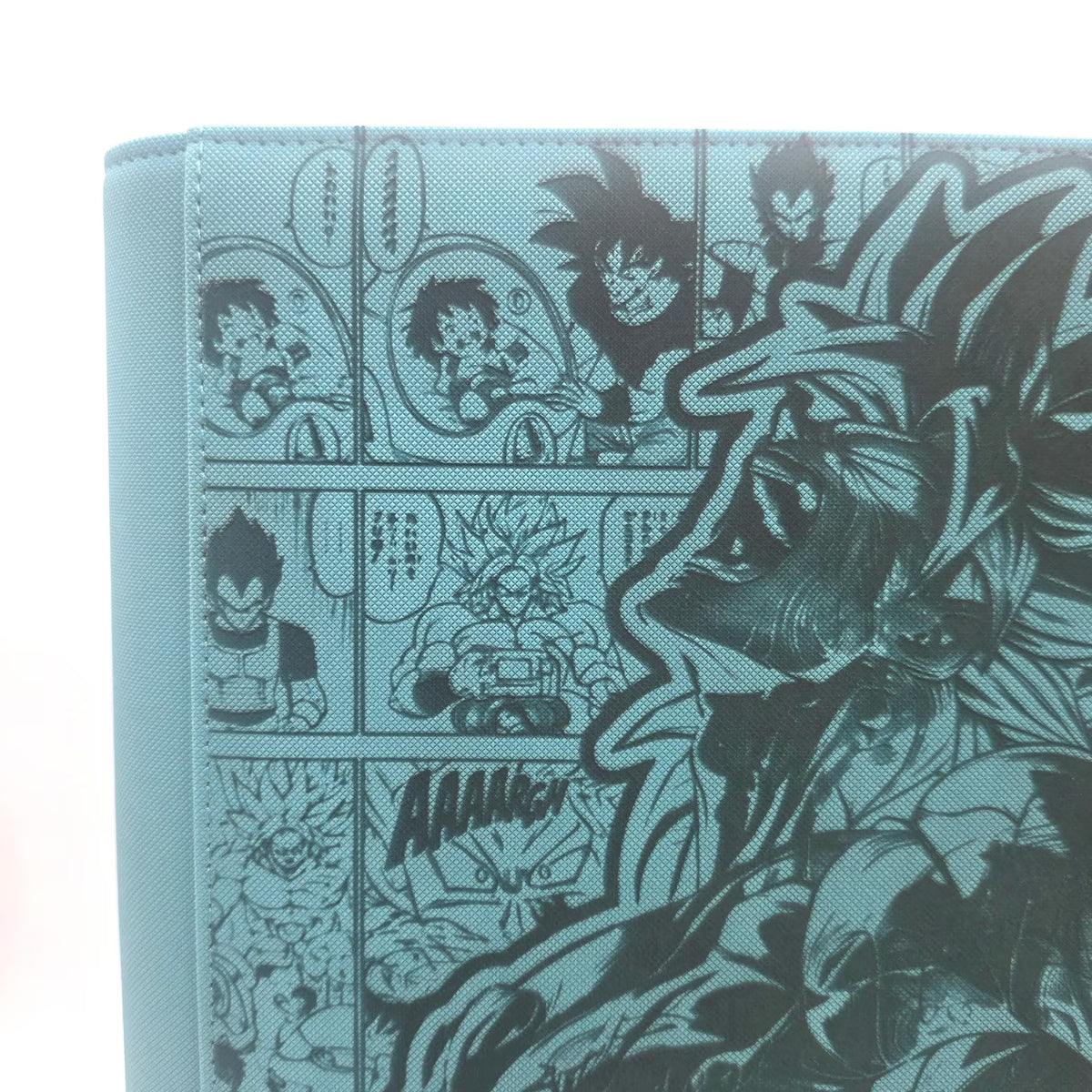 Broly Custom Engraved Dragon Ball Binder | Goku Vegeta Design | Personalized Dragon Ball Trading Card Binder | TCG Collection Album