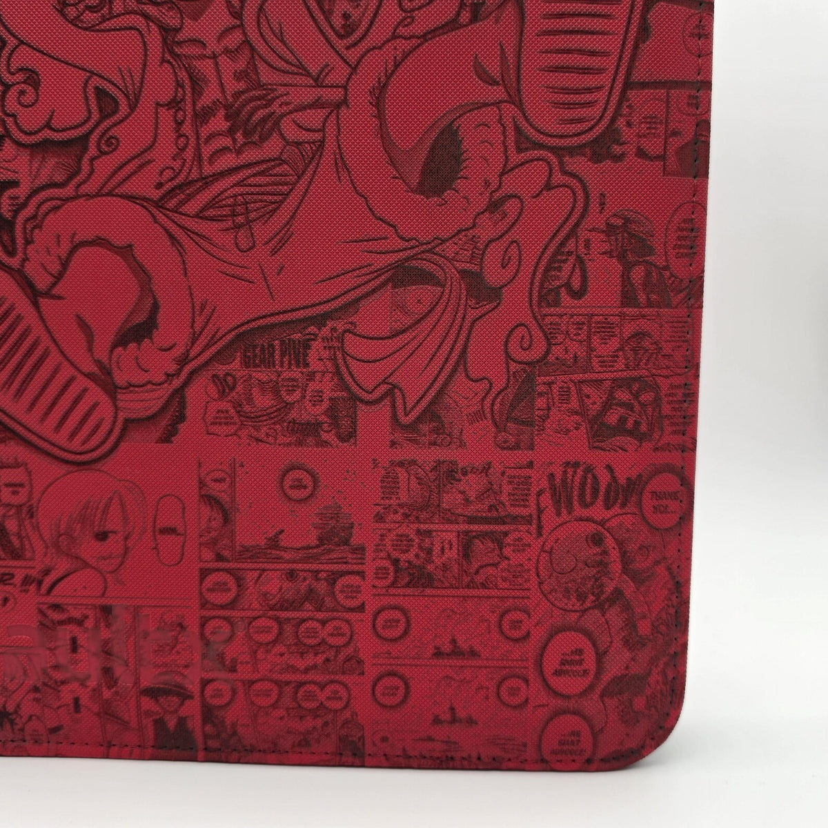 Luffy Gear 5 Custom Engraved One Piece Binder | Manga Zoro Design | Personalized One Piece TCG Trading Card Binder | Collection Album