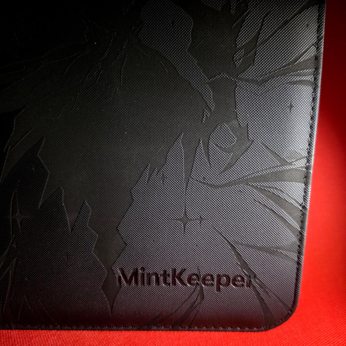 Darkrai Custom Engraved Pokemon Binder | Pitch Black Darkrai Painted Design | Personalized Pokemon Trading Card Binder TCG Collection Album