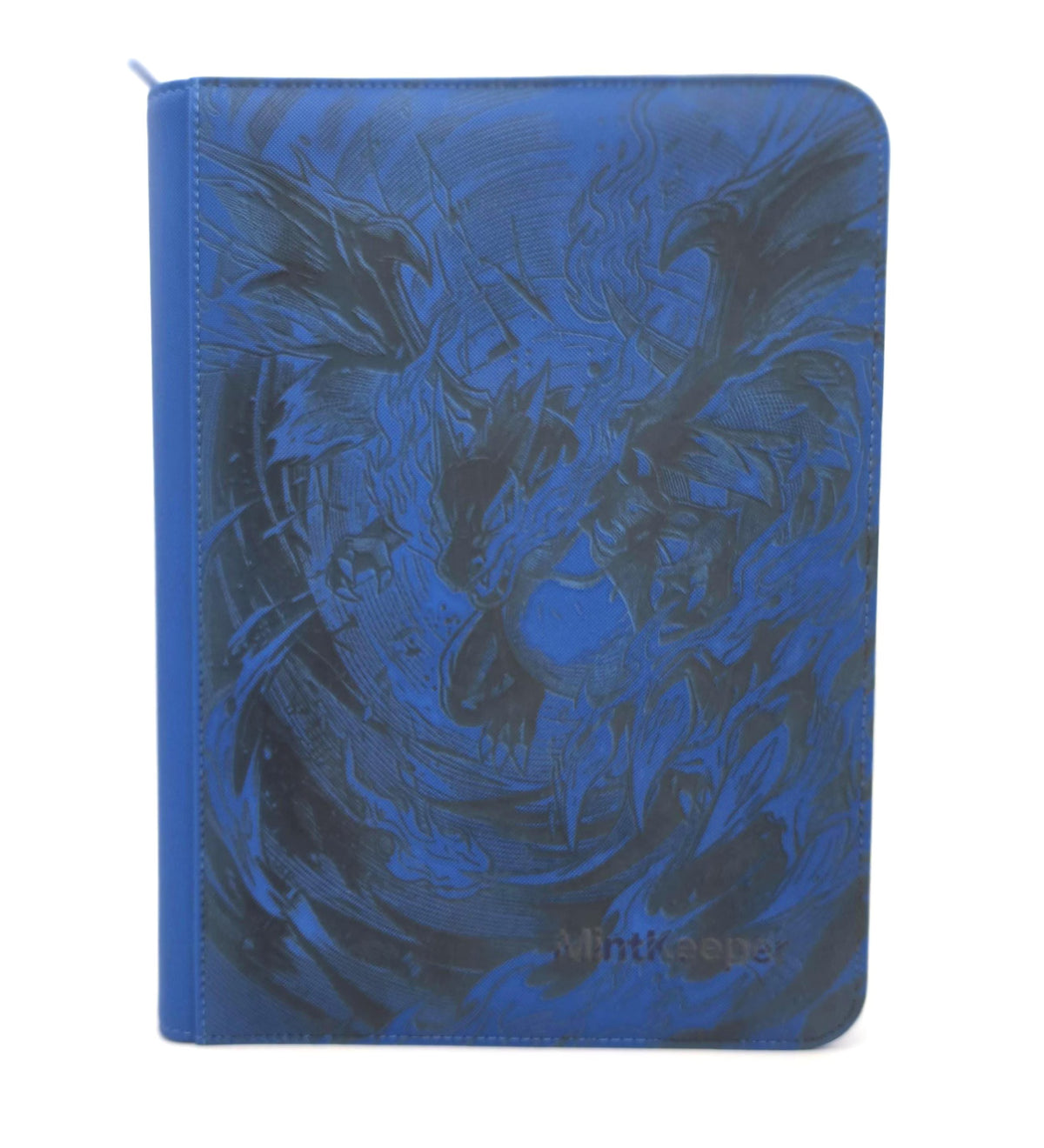 Mega Charizard X Custom Engraved Pokemon Binder | Pikachu Design | Personalized Pokemon Trading Card Binder | TCG Collection Album