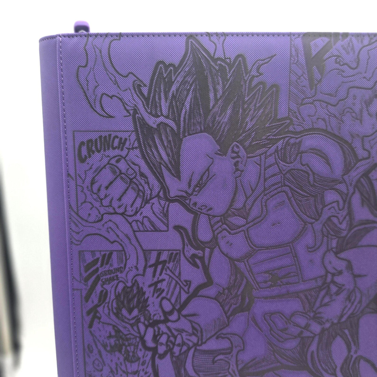 Ultra Ego Vegeta Custom Engraved Dragon Ball Binder | Goku Design | Personalized Dragon Ball Trading Card Binder | TCG Collection Album