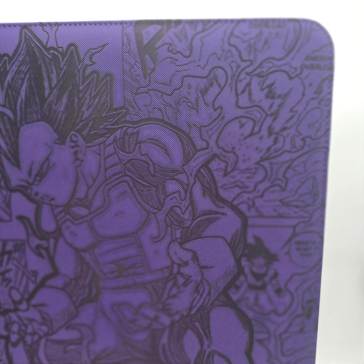 Ultra Ego Vegeta Custom Engraved Dragon Ball Binder | Goku Design | Personalized Dragon Ball Trading Card Binder | TCG Collection Album