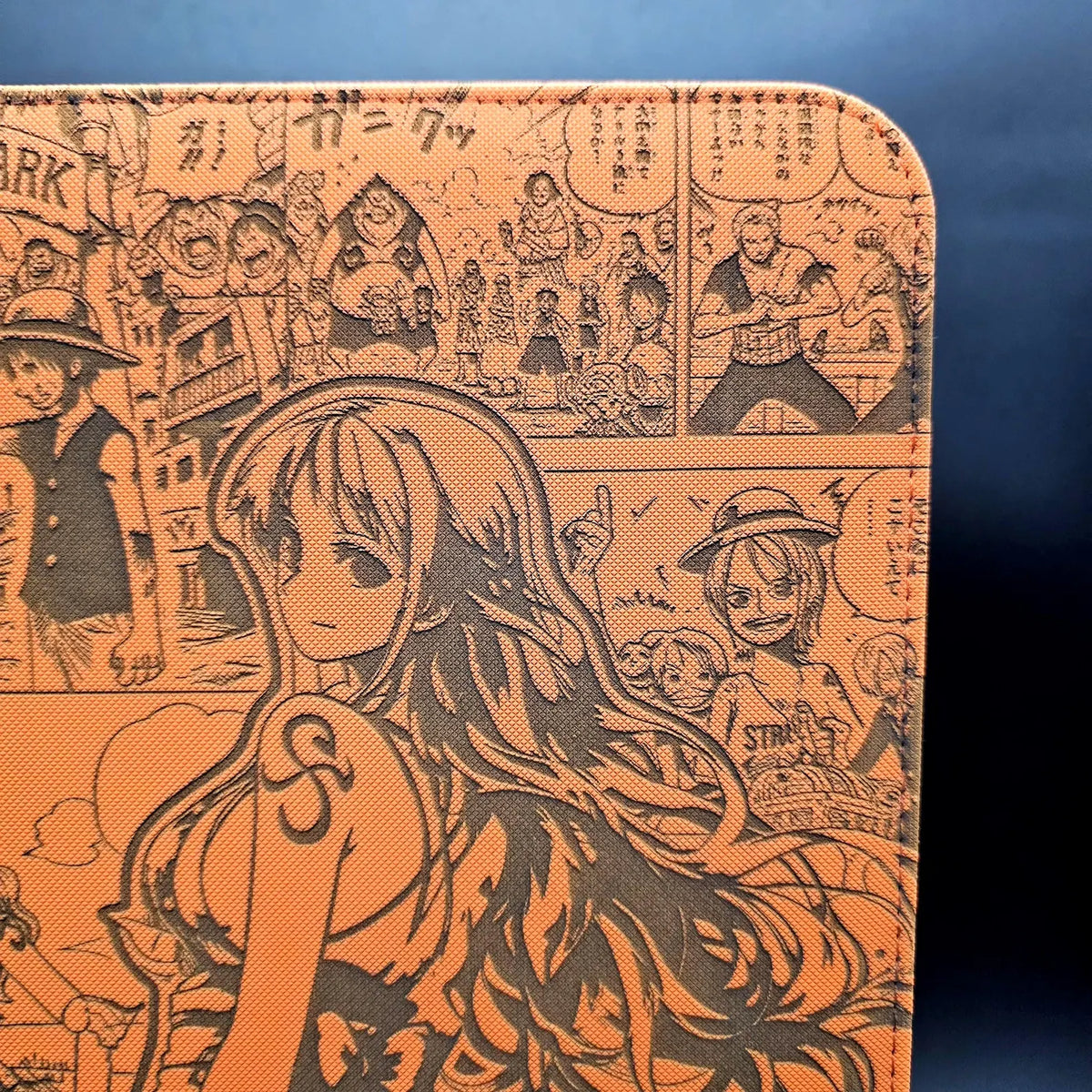 Nami Custom Engraved One Piece Binder | 9 Pocket Mintkeeper Binder | Luffy Zoro | One Piece TCG Trading Card Binder | Collection Album