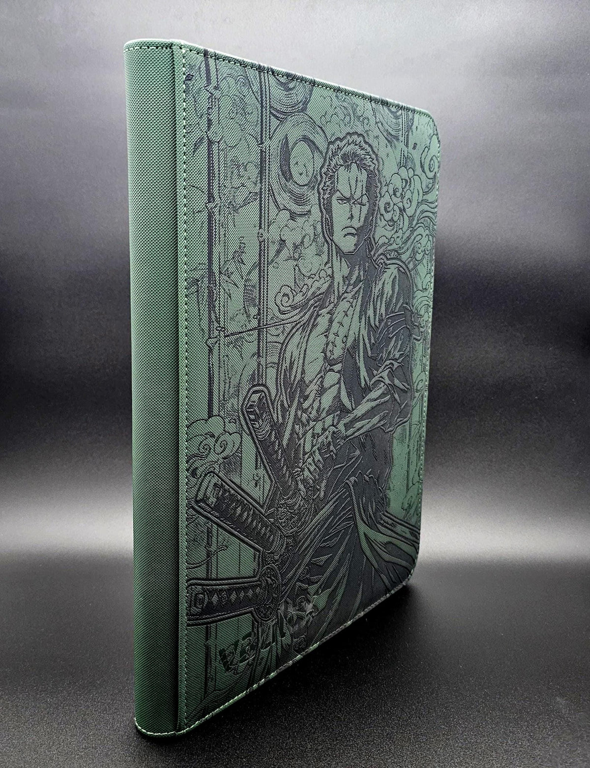 Zoro Custom Engraved One Piece Binder | Luffy Gear 5 Boa Hancock Design | Personalized One Piece TCG Trading Card Binder | Collection Album (Copy)