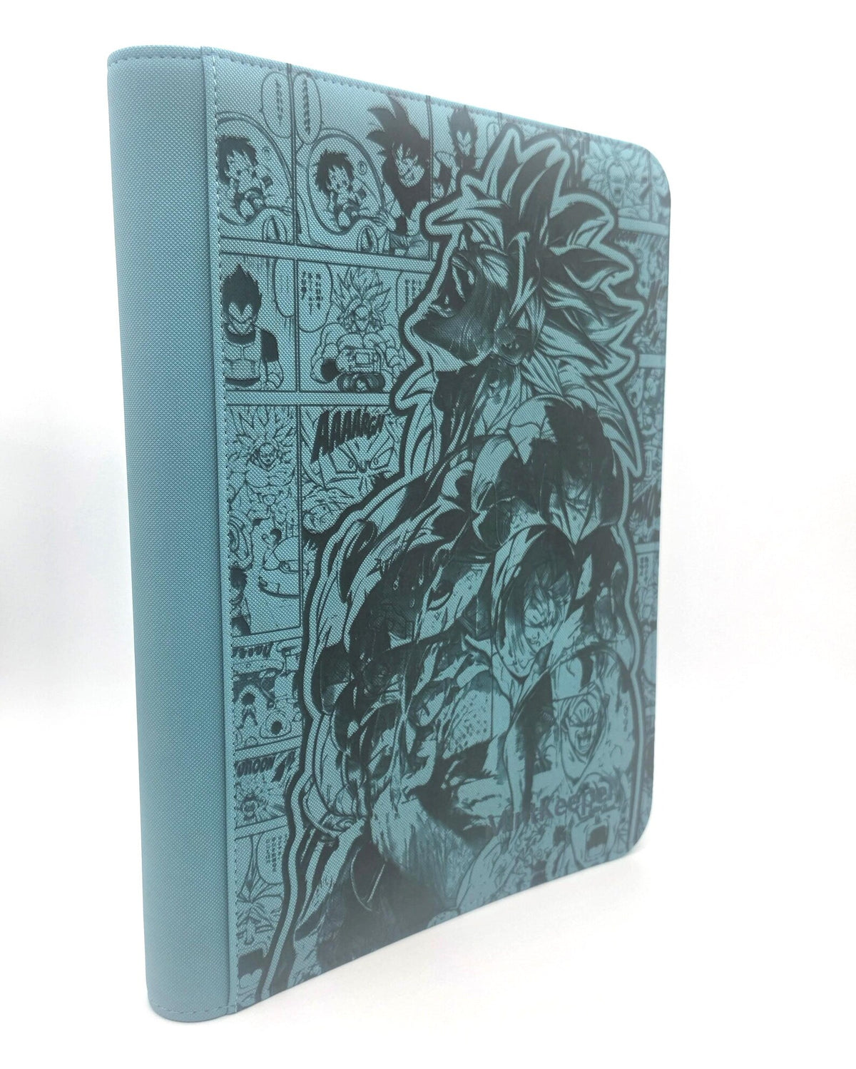Broly Custom Engraved Dragon Ball Binder | Goku Vegeta Design | Personalized Dragon Ball Trading Card Binder | TCG Collection Album