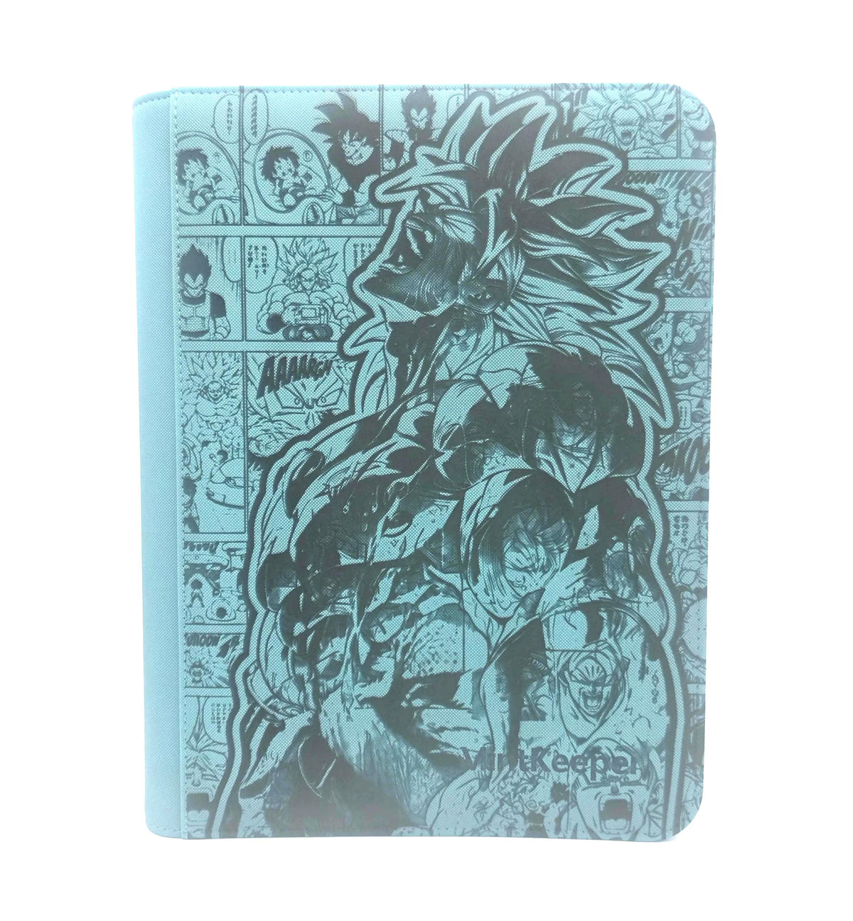 Broly Custom Engraved Dragon Ball Binder | Goku Vegeta Design | Personalized Dragon Ball Trading Card Binder | TCG Collection Album