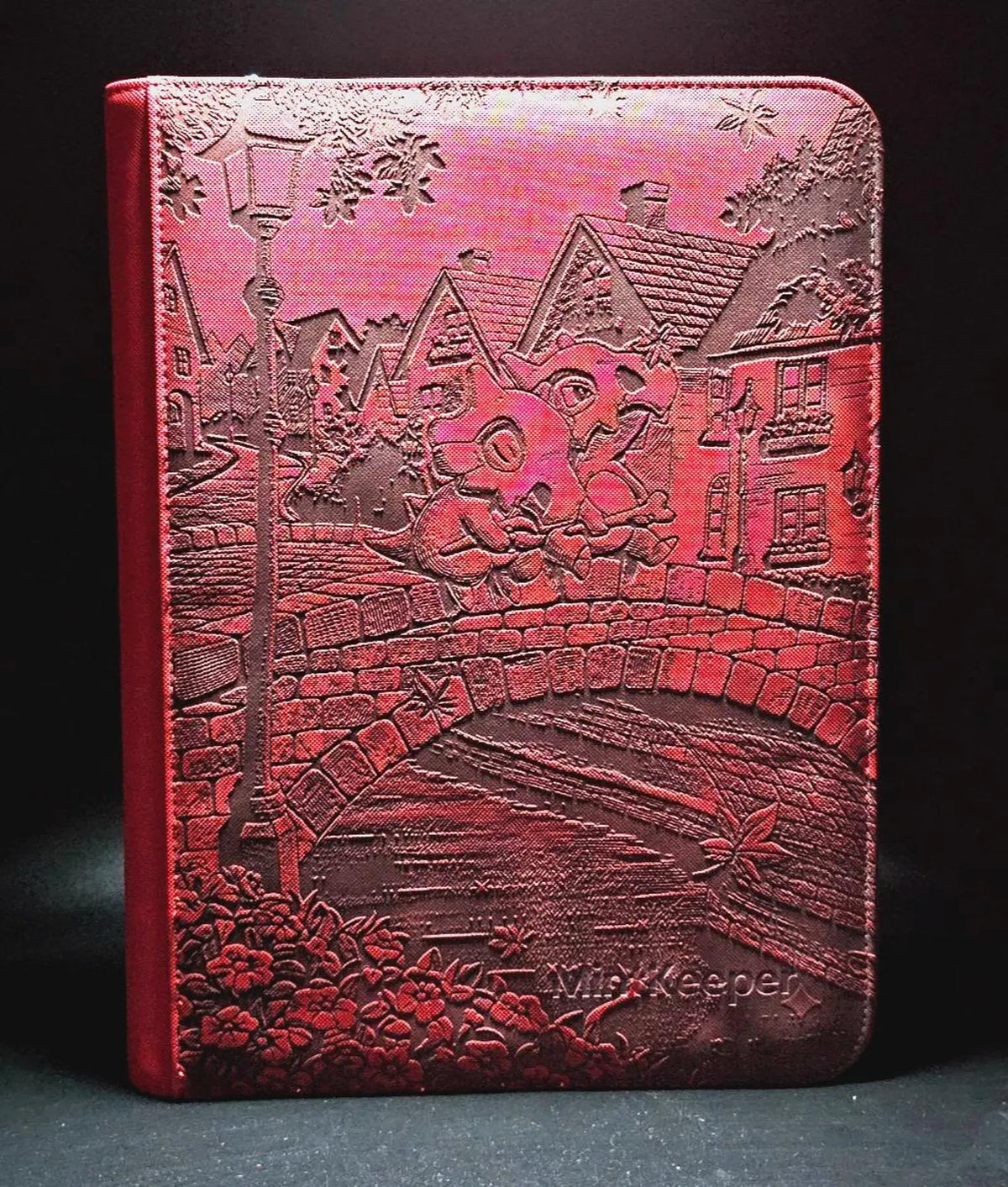 Cubone Custom Engraved Pokemon Binder | Pikachu 407 Design | Personalized Pokemon Trading Card Binder | TCG Collection Album