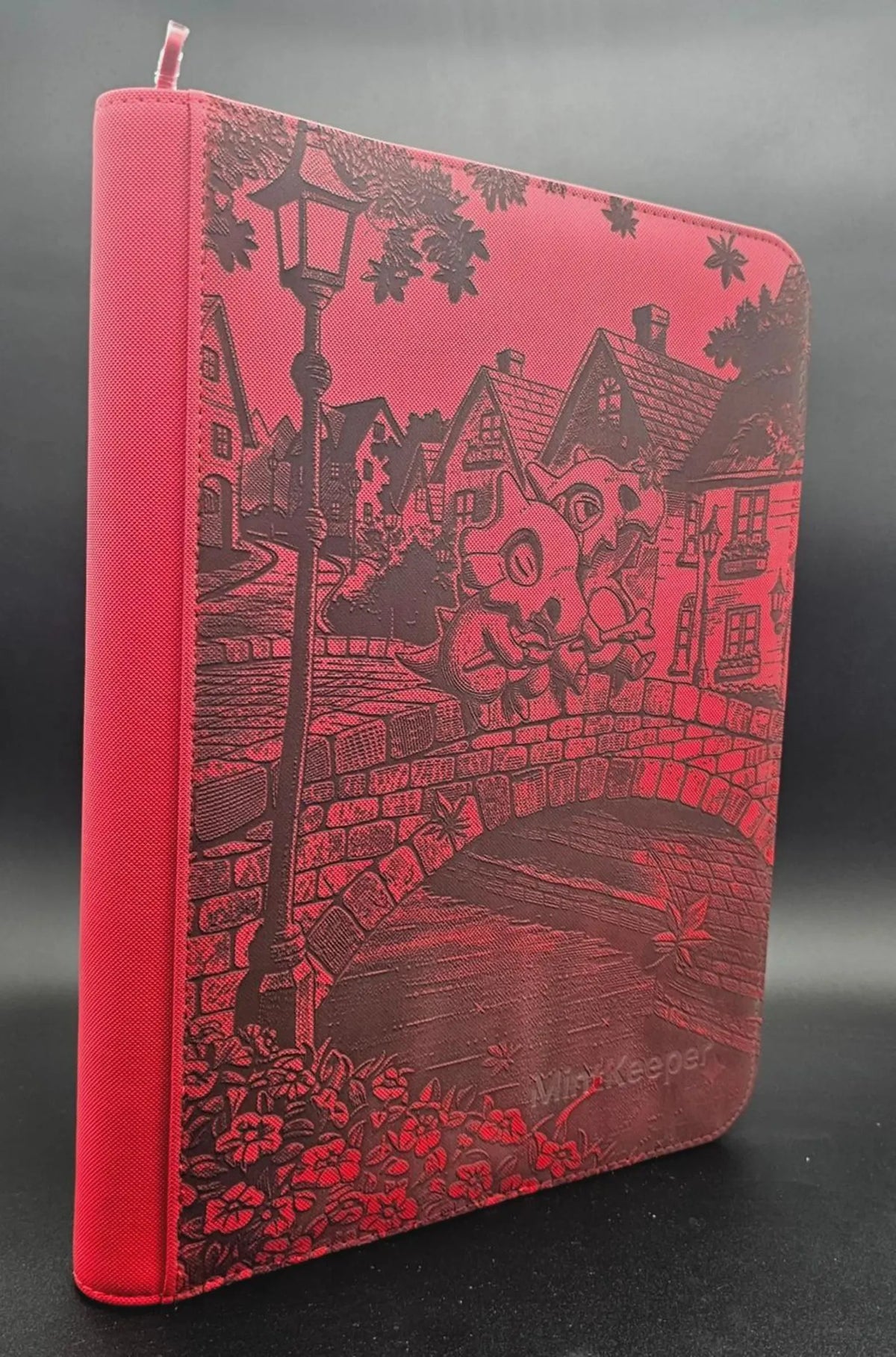 Cubone Custom Engraved Pokemon Binder | Pikachu 407 Design | Personalized Pokemon Trading Card Binder | TCG Collection Album