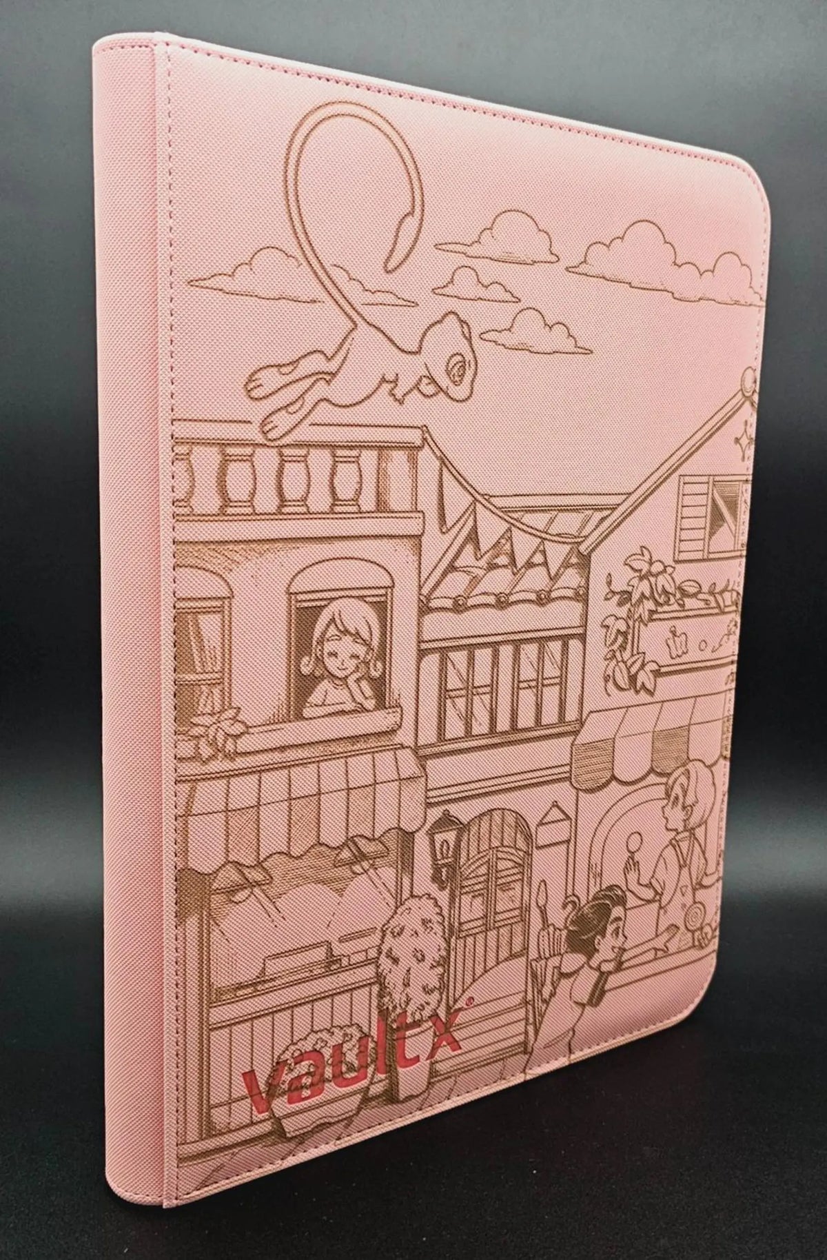 Village Mew SVP053 Custom Engraved Pokemon Binder | Pokemon 151 Mewtwo | Personalized Pokemon Trading Card Binder | TCG Collection Album