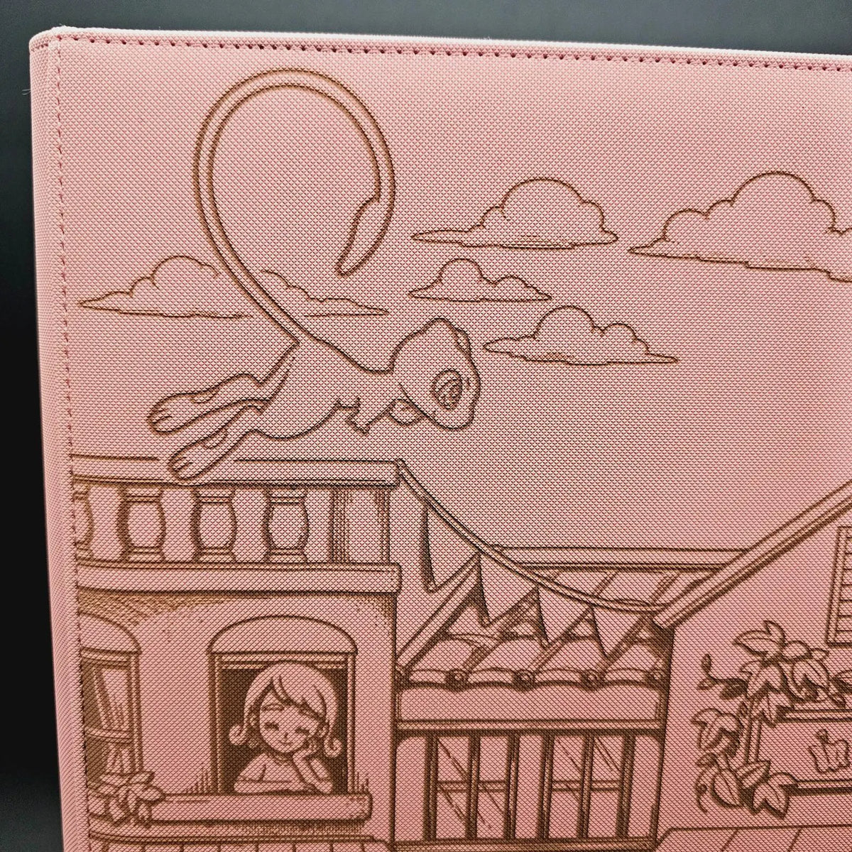 Village Mew SVP053 Custom Engraved Pokemon Binder | Pokemon 151 Mewtwo | Personalized Pokemon Trading Card Binder | TCG Collection Album