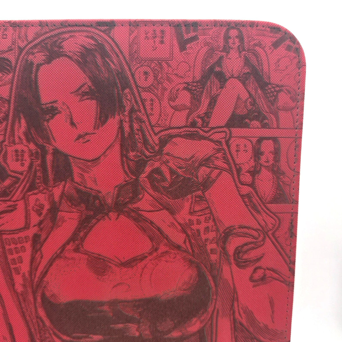 Boa Hancock Custom Engraved One Piece Binder | Luffy Zoro Design | Personalized One Piece TCG Trading Card Binder | Collection Album