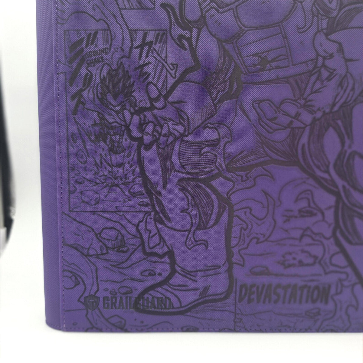 Ultra Ego Vegeta Custom Engraved Dragon Ball Binder | Goku Design | Personalized Dragon Ball Trading Card Binder | TCG Collection Album