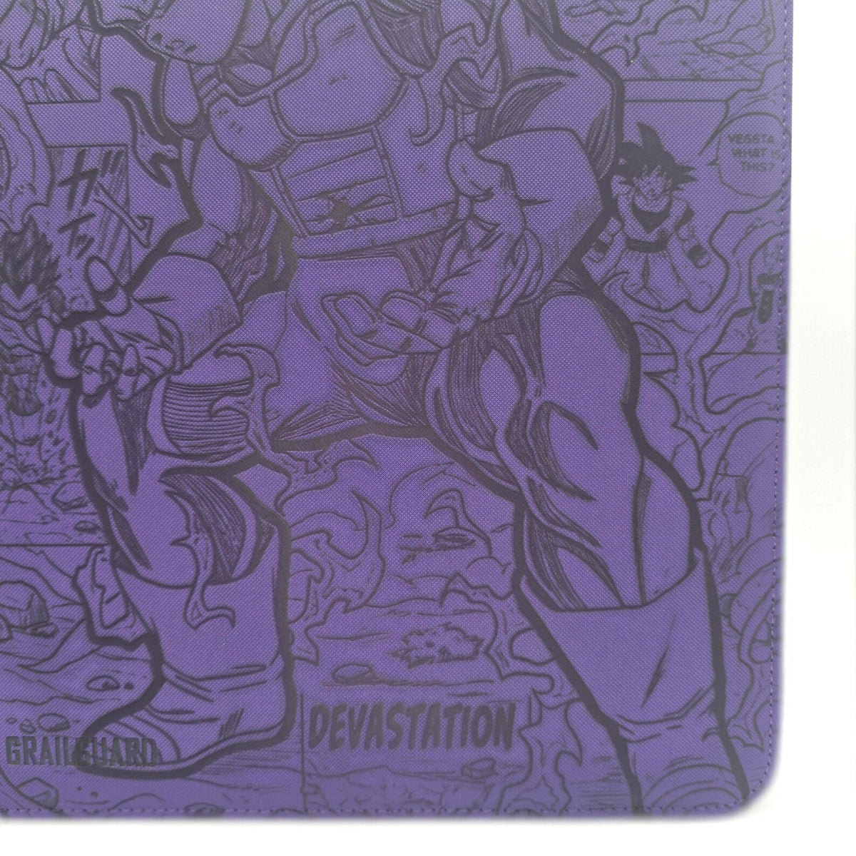 Ultra Ego Vegeta Custom Engraved Dragon Ball Binder | Goku Design | Personalized Dragon Ball Trading Card Binder | TCG Collection Album