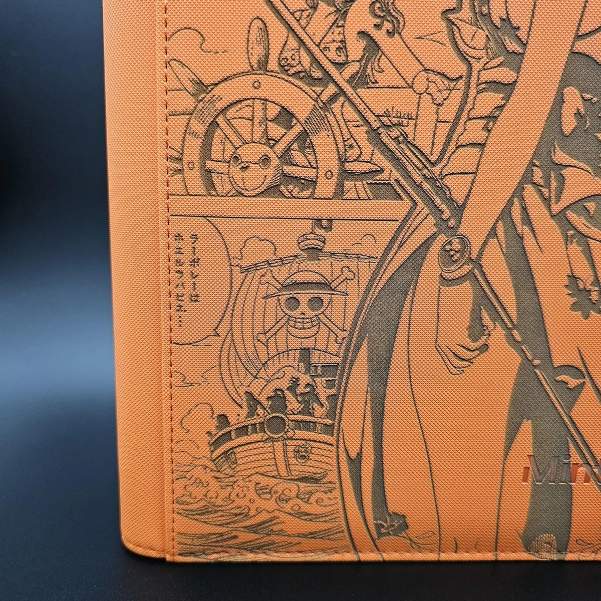 Nami Custom Engraved One Piece Binder | 9 Pocket Mintkeeper Binder | Luffy Zoro | One Piece TCG Trading Card Binder | Collection Album