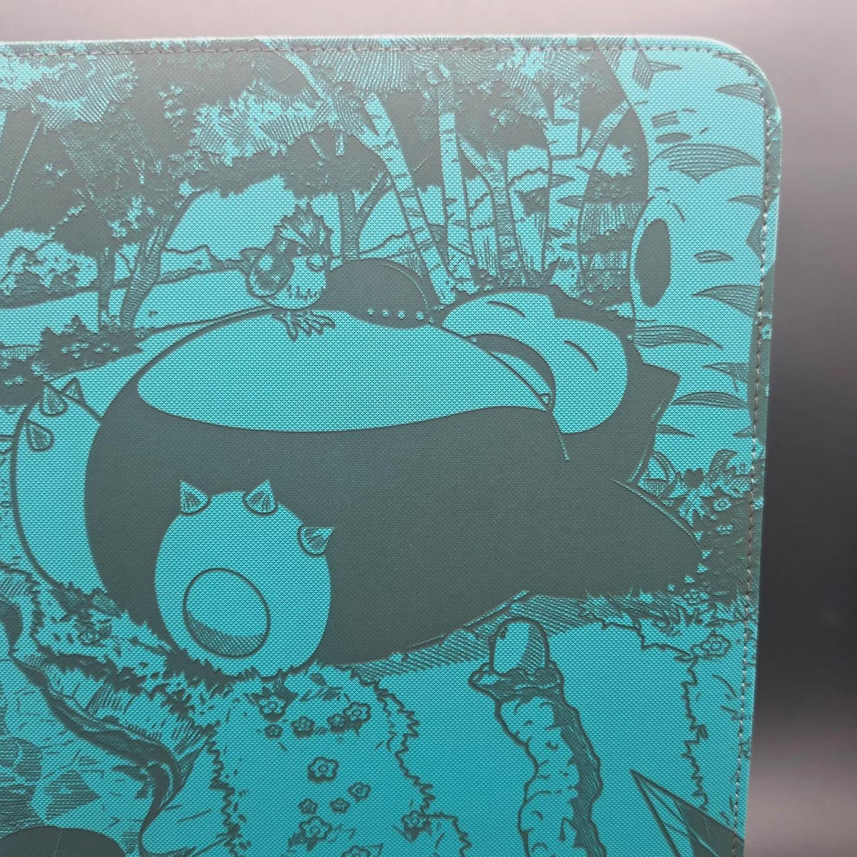 Snorlax Custom Engraved Pokemon Binder | Pokemon 151 Mewtwo Pikachu Diglett | Personalized Pokemon Trading Card Binder TCG Collection Album