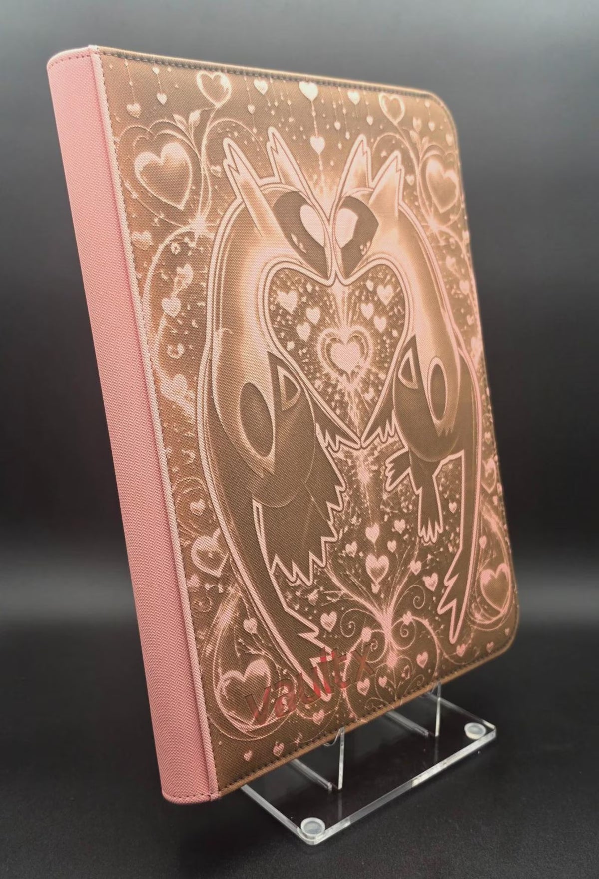 Latios Latias Love Birds Custom Engraved Pokemon Binder | 151 Pikachu | Personalized Pokemon Trading Card Binder | TCG Collection Album