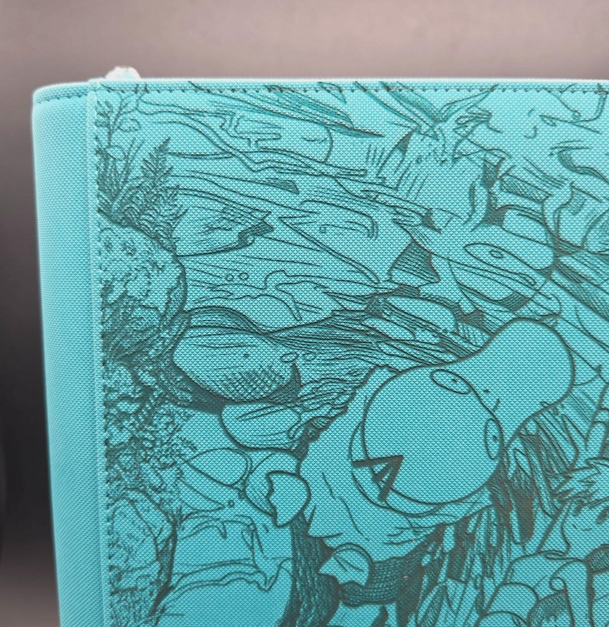 Misty's Psyduck Custom Laser Engraved Pokemon Binder | Pikachu | Personalized Trading Card Binder | TCG Collection Album