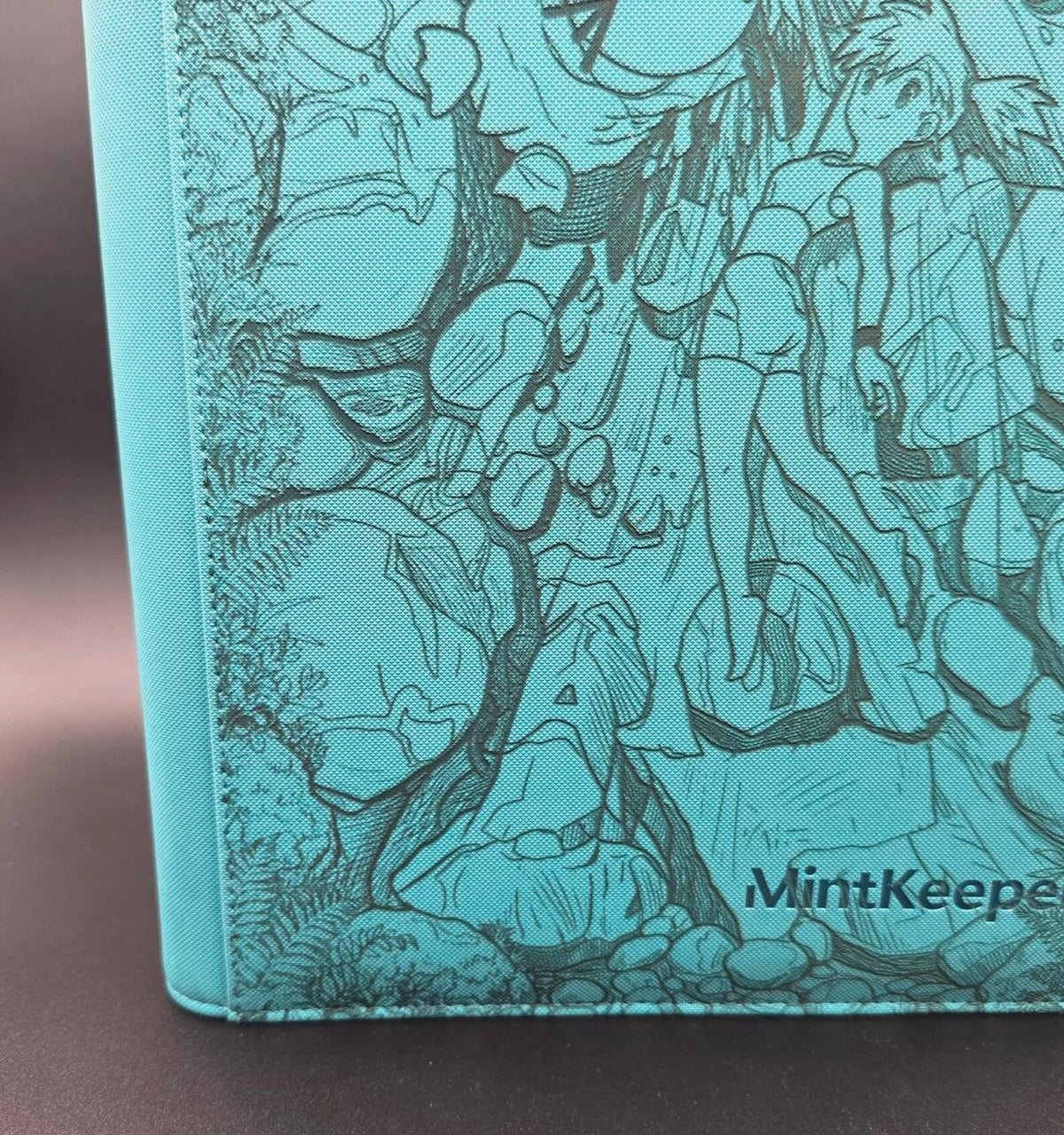 Misty's Psyduck Custom Laser Engraved Pokemon Binder | Pikachu | Personalized Trading Card Binder | TCG Collection Album