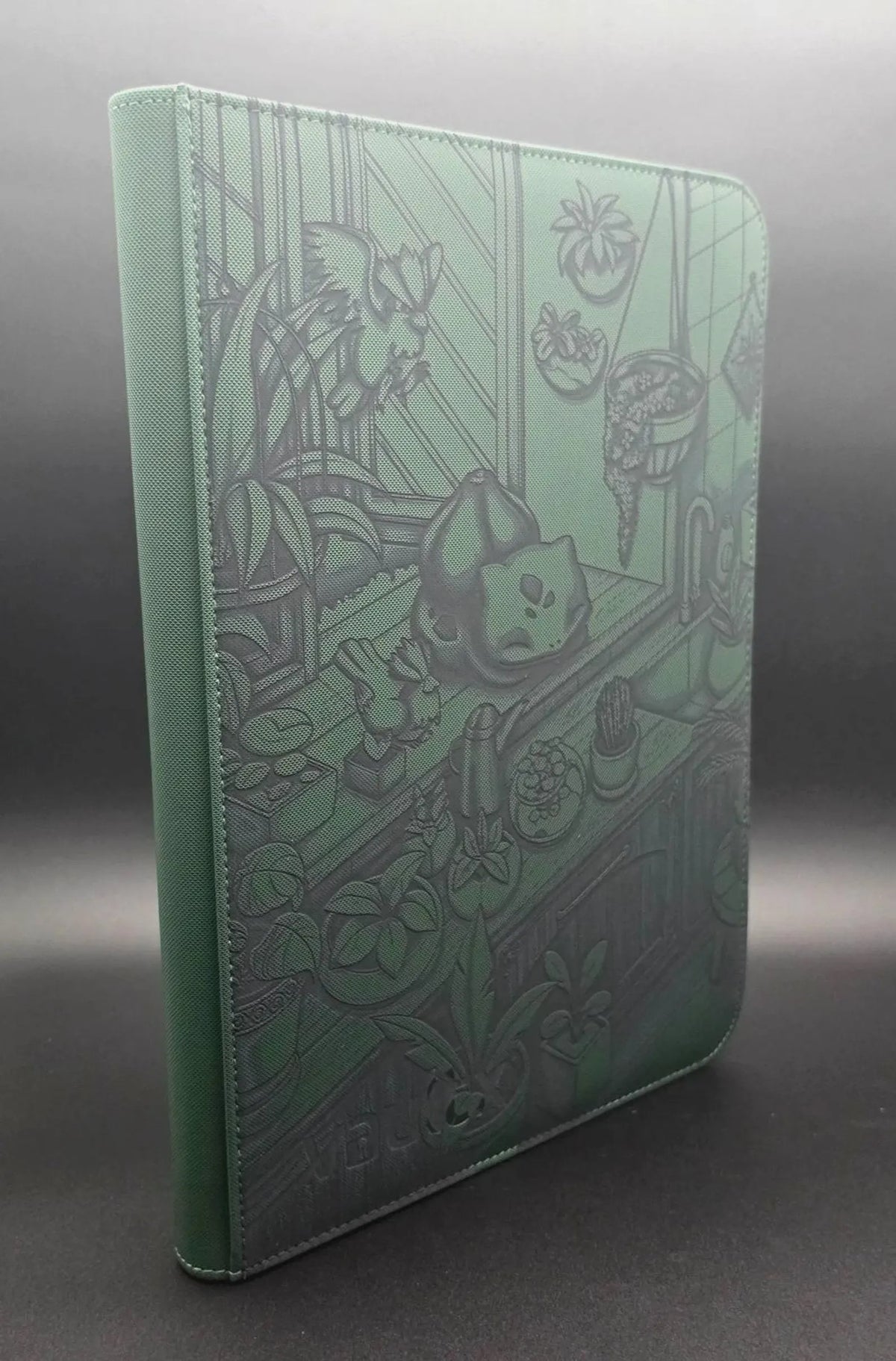 Bulbasaur Engraved Pokemon Binder | Pikachu Umbreon Eevee Gengar | Pokemon Trading Card Binder | TCG Collection Album