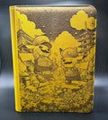 Mario Luigi Pikachu Custom Engraved Pokemon Binder | Personalized Pokemon Trading Card Binder | TCG Collection Album