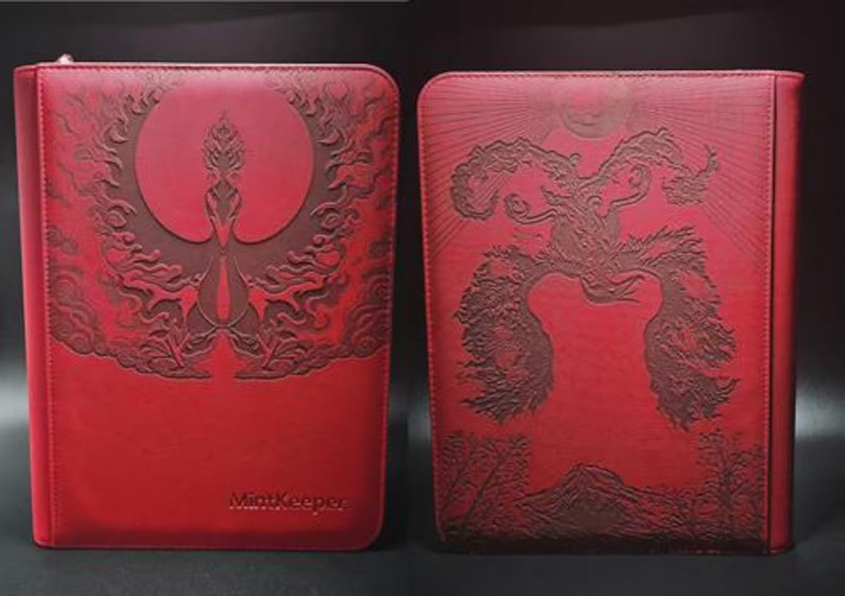 Galarian Moltres Custom Engraved Pokemon Binder | Pikachu Design | Personalized Pokemon Trading Card Binder | TCG Collection Album