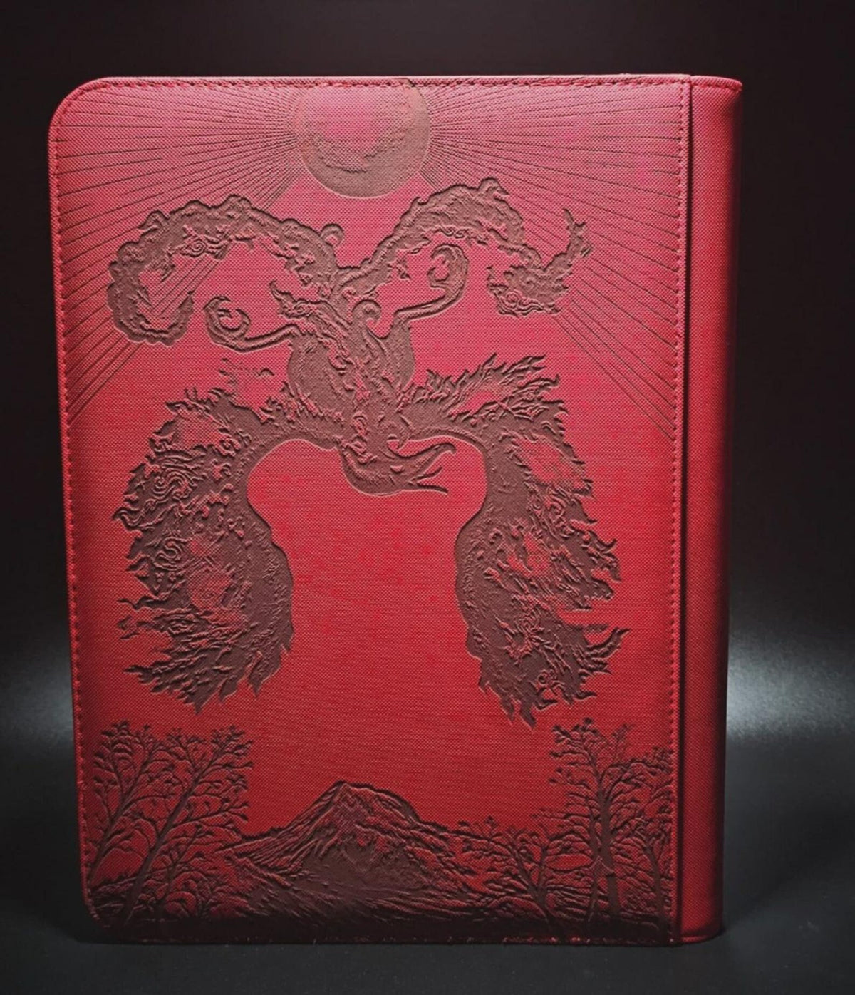 Galarian Moltres Custom Engraved Pokemon Binder | Pikachu Design | Personalized Pokemon Trading Card Binder | TCG Collection Album