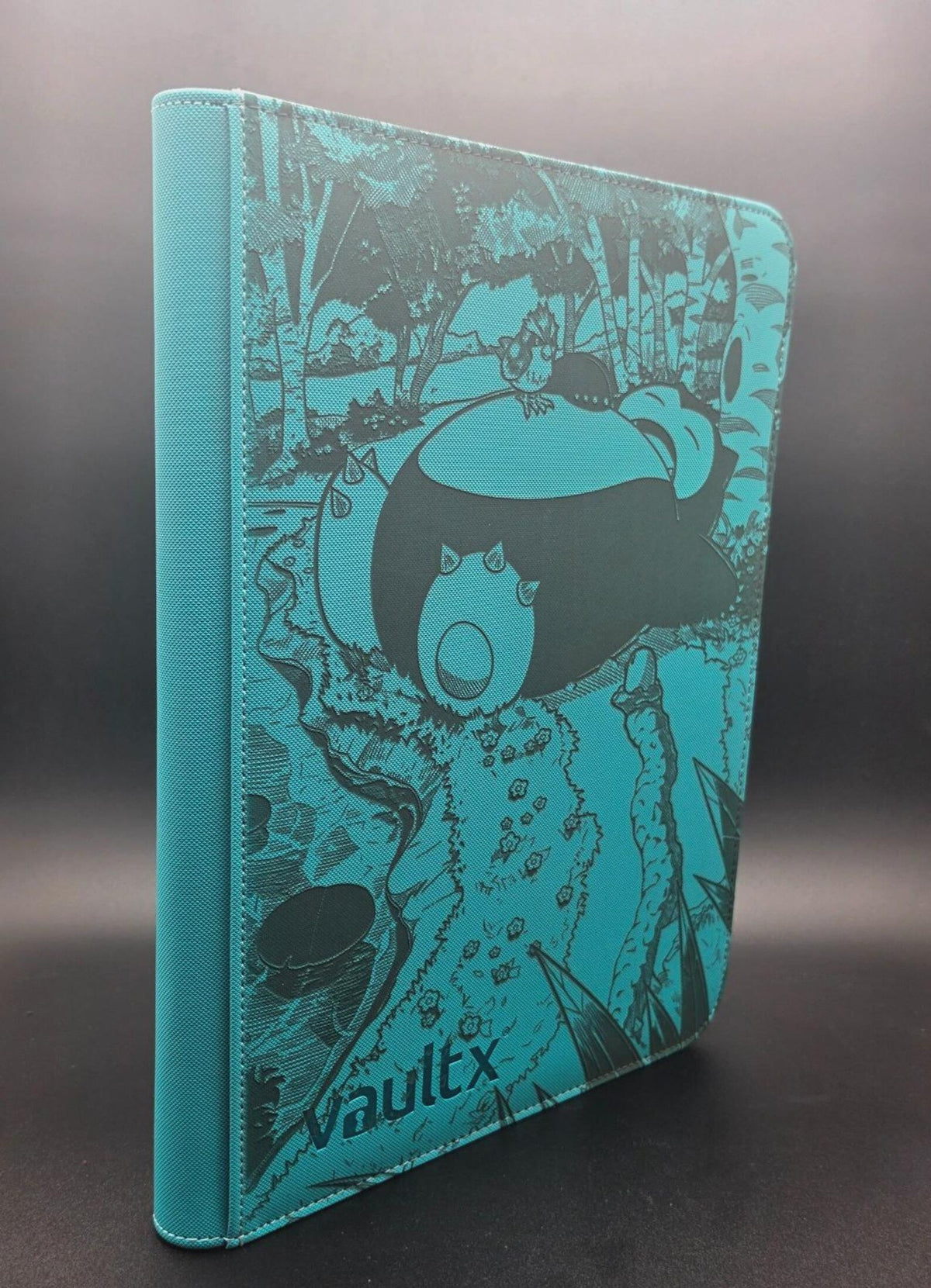 Snorlax Custom Engraved Pokemon Binder | Pokemon 151 Mewtwo Pikachu Diglett | Personalized Pokemon Trading Card Binder TCG Collection Album