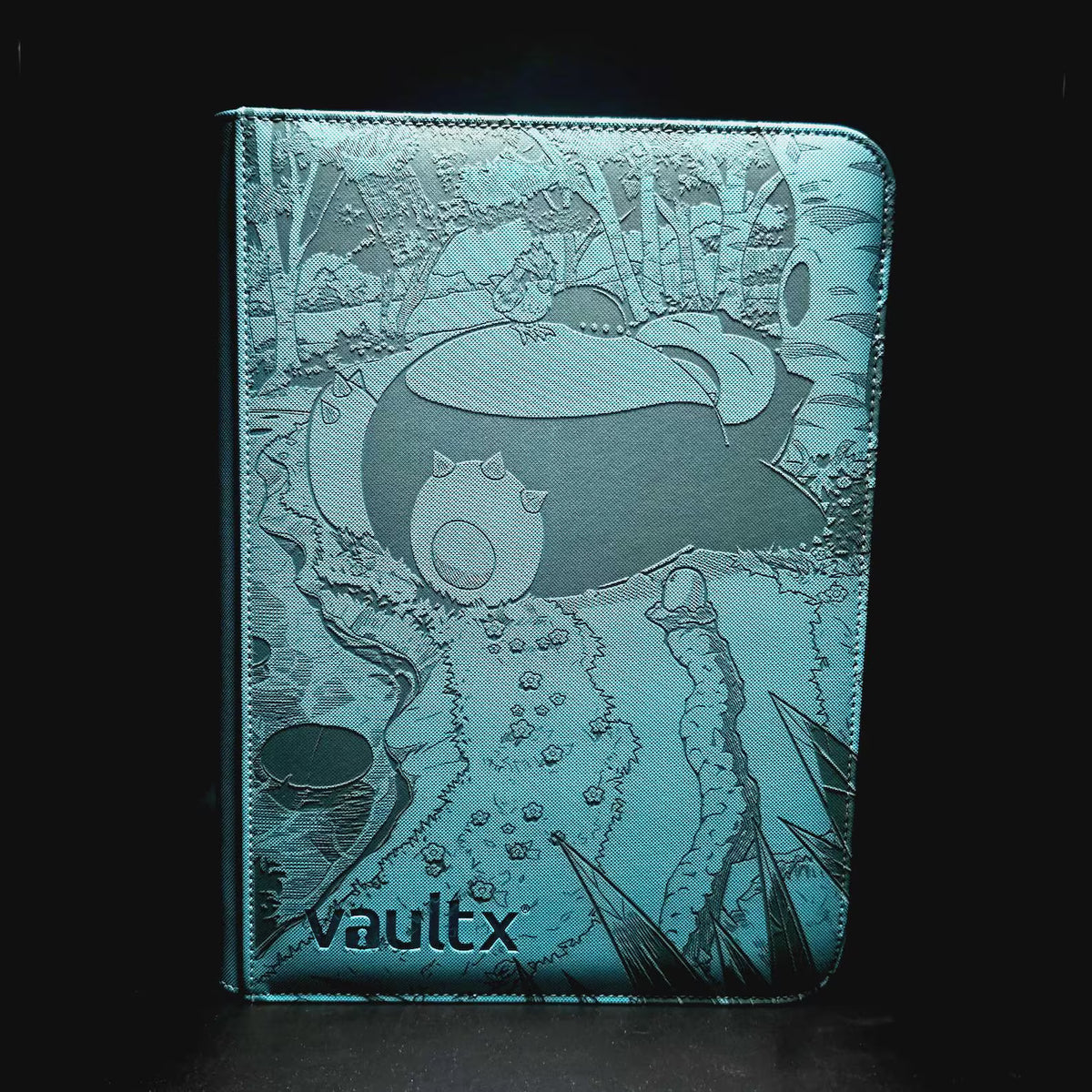 Snorlax Custom Engraved Pokemon Binder | Pokemon 151 Mewtwo Pikachu Diglett | Personalized Pokemon Trading Card Binder TCG Collection Album