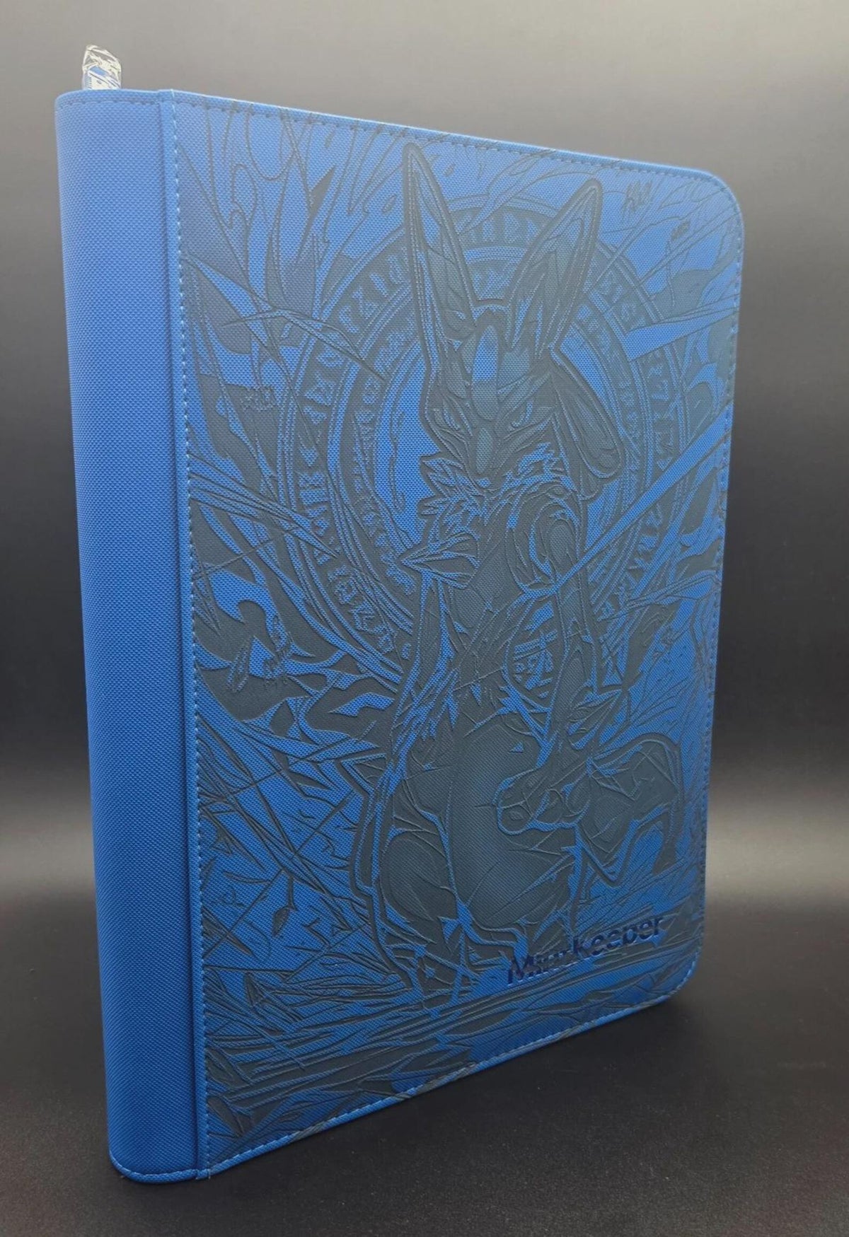 Lucario Custom Engraved Pokemon Binder | Pikachu Charizard | Personalized Pokemon Trading Card Binder | TCG Collection Album