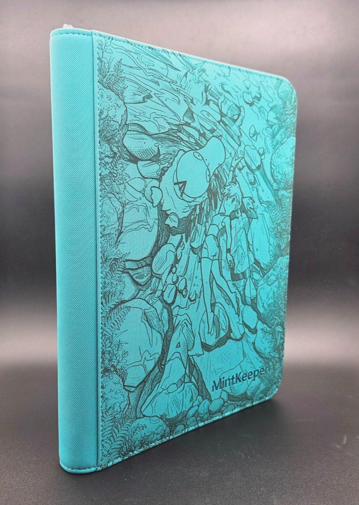 Misty's Psyduck Custom Laser Engraved Pokemon Binder | Pikachu | Personalized Trading Card Binder | TCG Collection Album