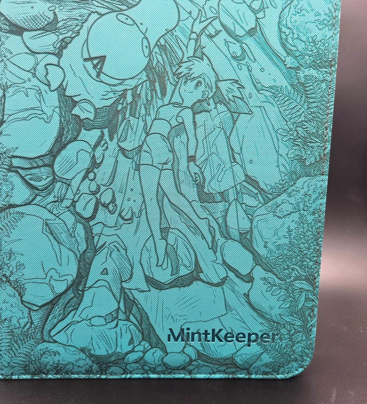 Misty's Psyduck Custom Laser Engraved Pokemon Binder | Pikachu | Personalized Trading Card Binder | TCG Collection Album
