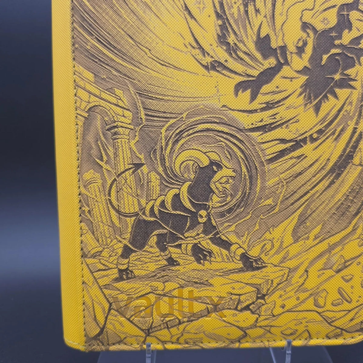 Darkrai Houndoom Pikachu Engraved Pokemon Binder | Umbreon Eevee Gengar | Pokemon Trading Card Binder | TCG Collection Album