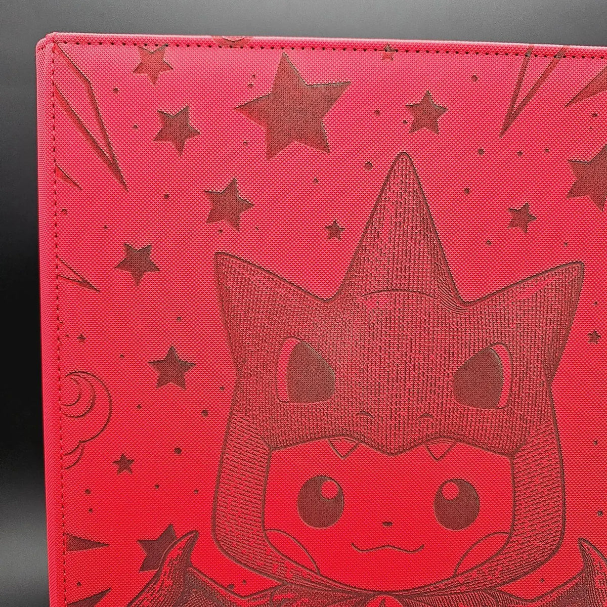 Poncho Charizard Pikachu Engraved Pokemon Binder | Squirtle Eevee | Pokemon Trading Card Binder | TCG Collection Album
