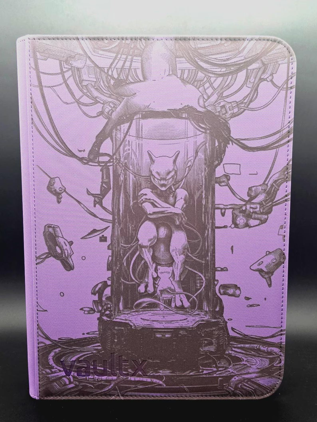 Mewtwo Mew Engraved Pokemon Binder | Pokemon 151 Pikachu Mewtube Charizard | Pokemon Trading Card Binder | TCG Collection Album